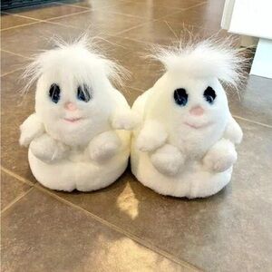 Scotties Little Softie Stuffed Plush Slippers Vintage RARE ladies fit size 6-8